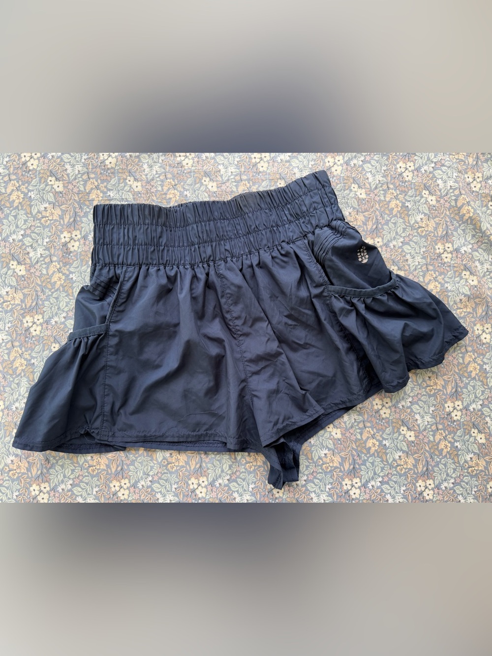 FP Movement Get Your Flirt On Shorts in Navy